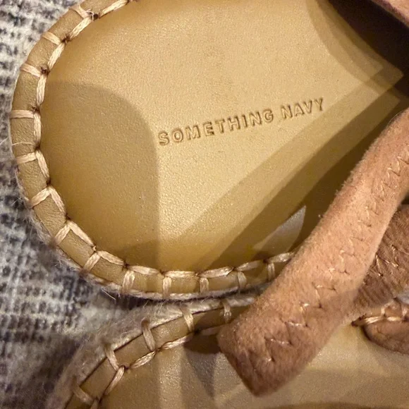 Something Navy Felix suede Slingback Espadrilles Sz 11 - Picture 10 of 10